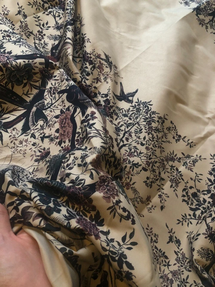 Chaqueta de tapicería Christian Dior tela acrílico mezcla de algodón por yarda para el hogar Foto 2 de 2