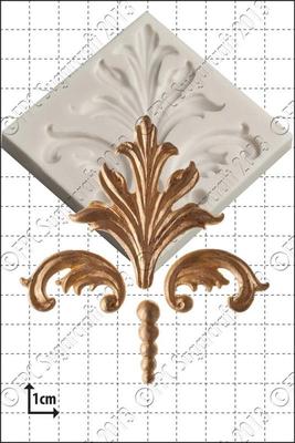 Silikonform Damastrolle | Lebensmittelverwendung FPC Sugarcraft KOSTENLOSER UK-Versand!