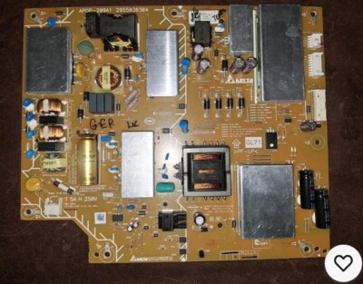 Sony XBR-55X800E KD-55X720E GL71 Power Supply (APDP-209A1) 1-474-684-11