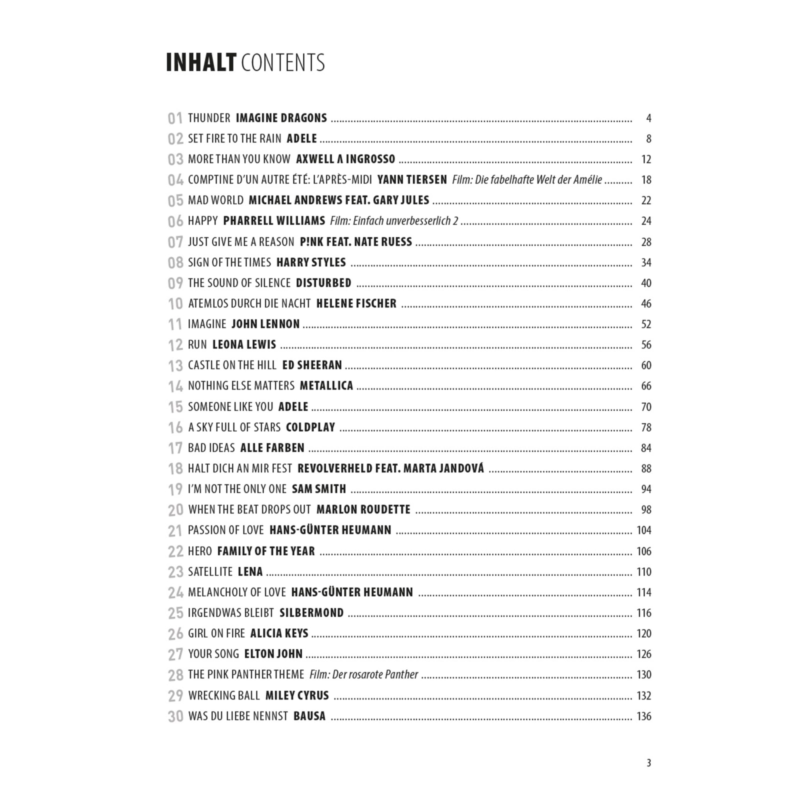 Thumbnail - Bosworth Music 30 Charthits - It's So Easy