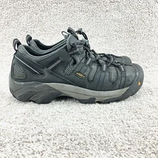 KEEN Utility Atlanta Cool Work Safety Shoes Men's Size 9.5 D Boots Black 1006977