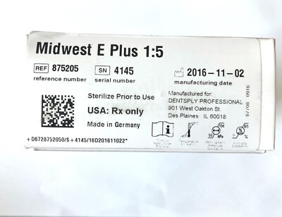 Midwest E Plus 1:5 - High Speed Attachment - NEW IN BOX