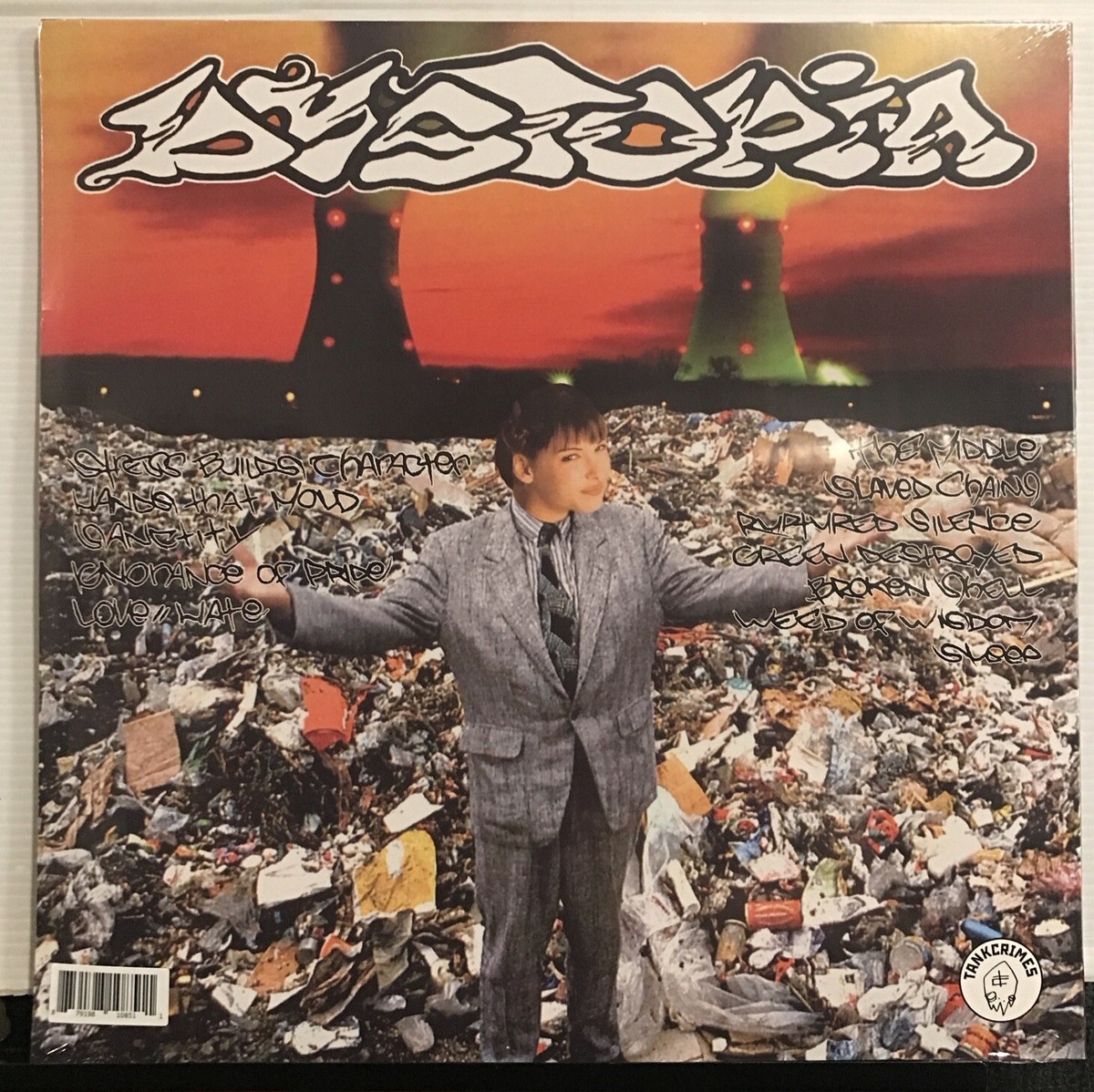 Dystopia - Human = Garbage LP 2014 Tankcrimes – TC85 [2x Double