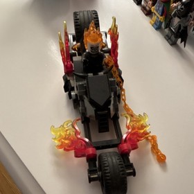 LEGO Marvel Super Heroes 76058 Spider-Man Ghost Rider Team-Up Incomplete Set 