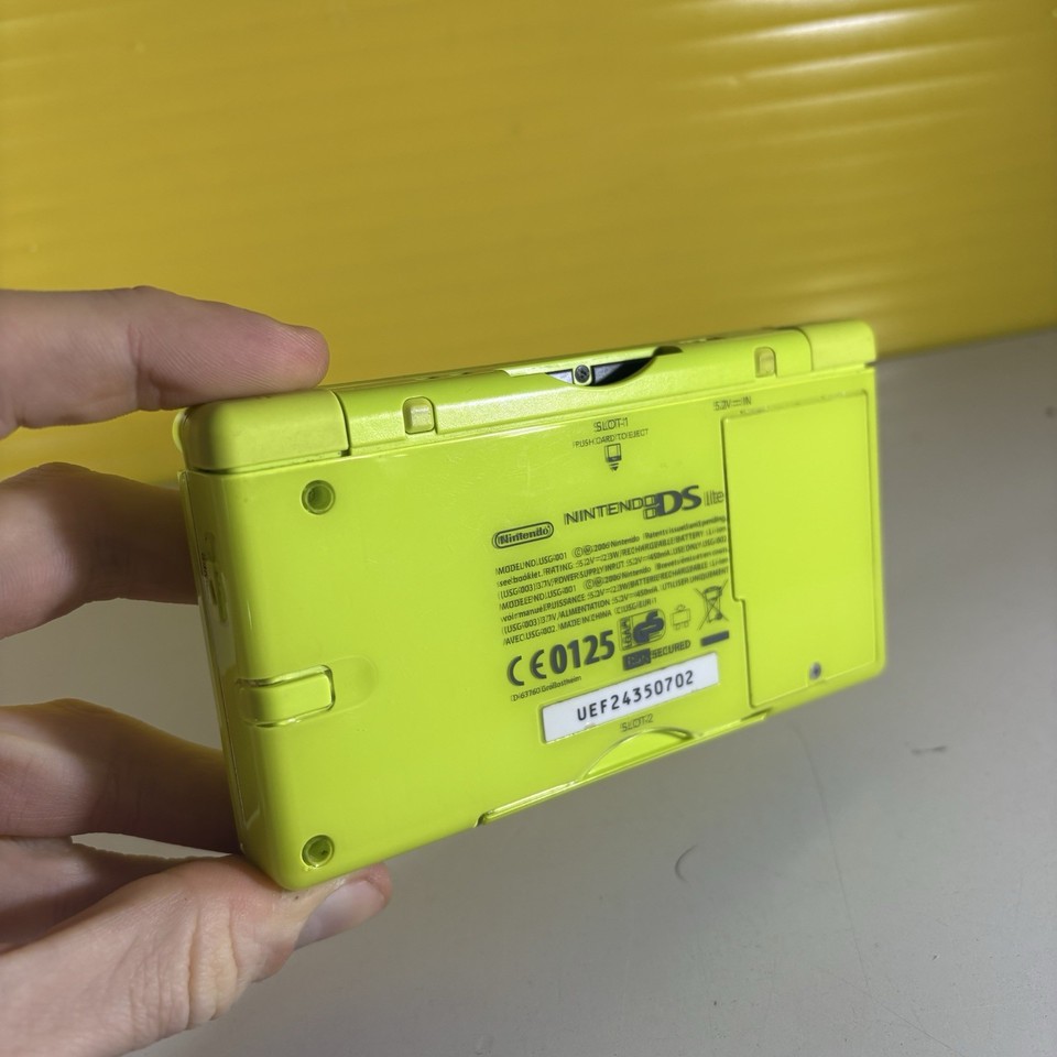Nintendo DS Lite Verde Lime Console Lime Green Completo Scatola Ottime ...