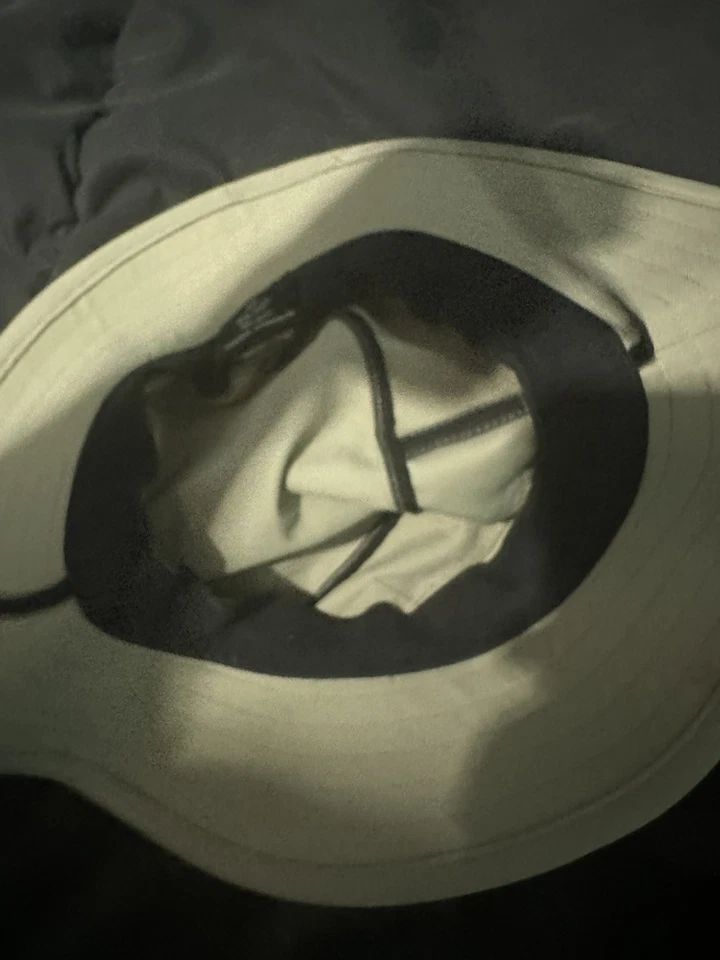 Under Armour Bucket Hat Adult OSFA Beige Fishing Performance Logo - Image 3 of 4