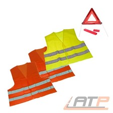 NOTFALLSET 4-TLG ITALIEN WARNWESTE KIND 2x WARNWESTE ERWACHSENE 31381498