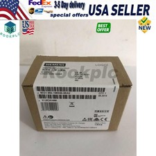 New Siemens 6ED1055-1MB00-0BA2 6ED10551MB000BA2 LOGO! DM8 12/24R expansion