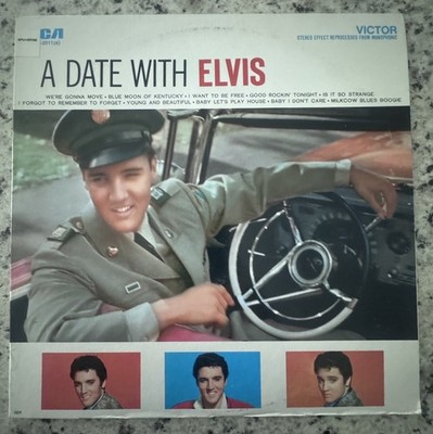 Elvis Presley-A Date With Elvis-LP-AFL1-2011 (e). Record-Reissue-Album-Vinyl