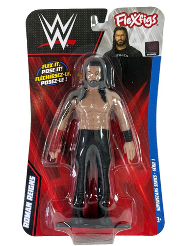 WWE Flex Figs Roman Reigns Series Action Figure â Poseable