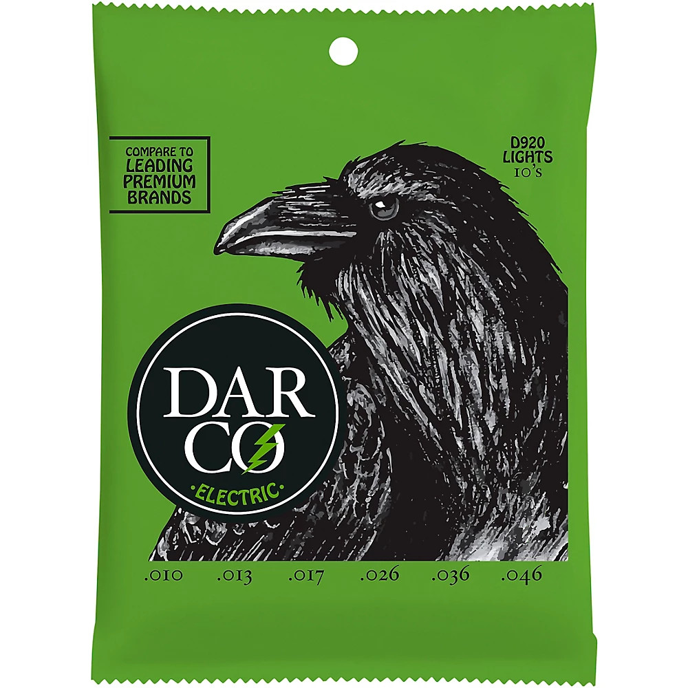 Легкие струны для электрогитары Darco