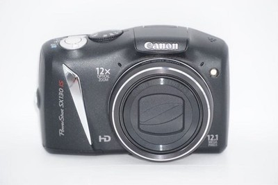 Canon PowerShot SX130 IS Compact Digital Camera Tested Working