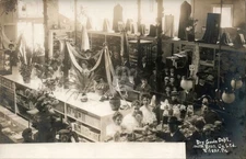 Interior Smith Bros General Store WILCOX PA Elk County RPPC Photo Postcard COPY