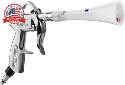 GOCCIDA Tornado Dry Cleaning Gun with Brass Adjustable Air Flow Nozzle,Air Blowe