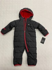 Jordan Jumpman Pilotenanzug Schwarz/Rot Baby 3 Monate Neu