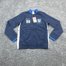 Nike Dri-FIT Silicon Valley Soccer Jacket Kids Large Track Full Zip Youth NWT