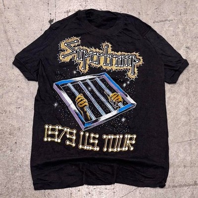 Vintage 70s Supertramp 1979 US Tour Superman Band Tshirt