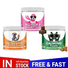 NutriPaw Calming Treats For Dogs - Reduce Stress, Fear, Separation, Barking, UK