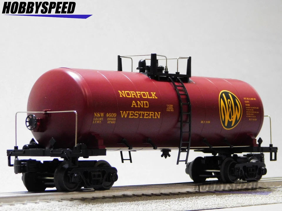 MTH RAILKING NORFOLK & WESTERN N&W MODERN TANK CAR O GAUGE train 30-73636 NEW - Image 2 of 4