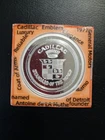 Cadillac Emblem 1977 - Luxury  - Elegance  - 1 oz - .999 Silver