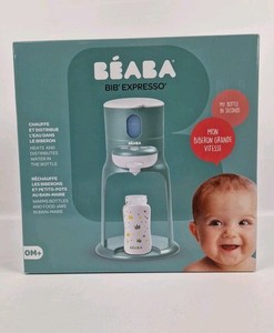 BEABA Bib Expresso Préparateur Chauffe Biberon 911690 Eucalyptus