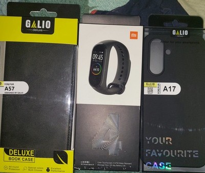 Xiaomi Mi Smart Band 4 Activity Tracker schwarz Farb-Touchscreen 5 ATM bis 20T