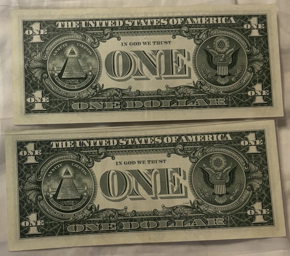 Consecutive Joseph Barr Notes Excellent Condition - Image 2 of 2