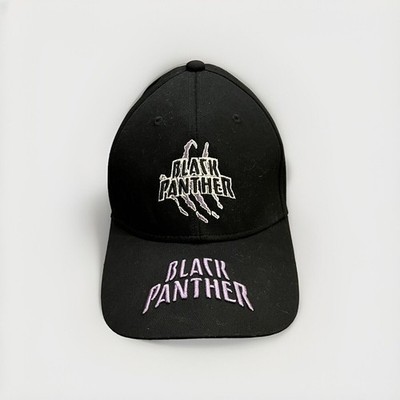 Volvik Marvel Unisex Black Panther Purple Adjustable Strapback Hat Baseball Cap