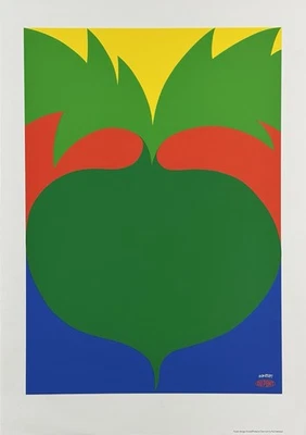 Original PER ARNOLDI Lithographie PopArt Danish Design Druckgrafik Poster Plakat - Bild 1 von 4