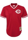 Mitchell & Ness Cincinnati Reds Johnny Bench #5 Jersey-Red White Size 48(XL) — photo 9