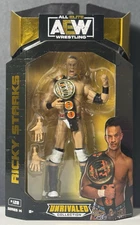 AEW Unrivaled Collection Series 14 Ricky Starks Action Figure FTW Title #128 NIB