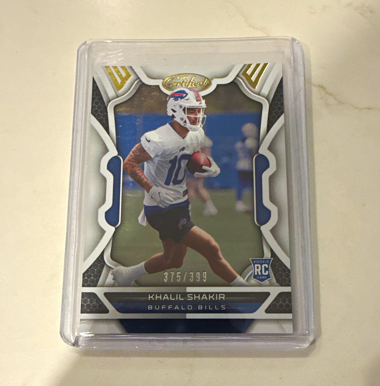 Khalil Shakir Panini Certified #170 Base
