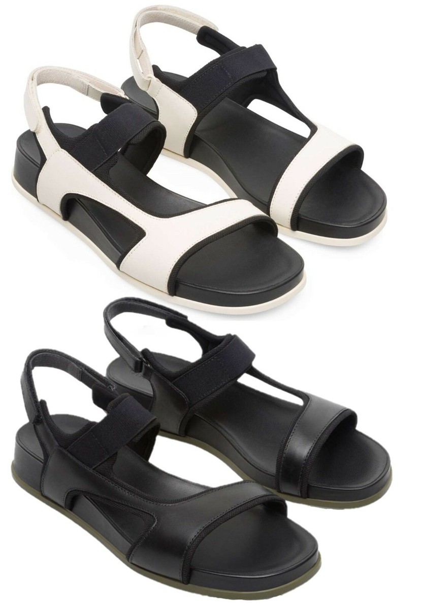 NEW Camper Women's Atonik Shoes Leather Flat Open Toe