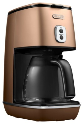 【未使用】DeLonghi Distinta ICM1011J-M NEW DeLonghi Distinta Collection Drip Coffee Maker Style Copper