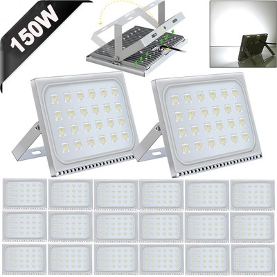 20X 150W Slim Super Power LED Flood Light Cool White Indoor Outdoor Security
