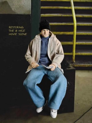 New Eminem 1/6 Action Figure, 8 Miles Slim Shady Album fit with