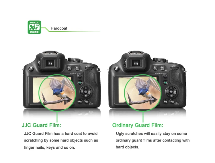 JJC 2PCS Camera LCD Screen Protector Film for OLYMPUS Tough TG-7 TG-5 TG-4 TG-3 - Image 3 of 4