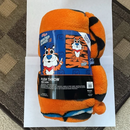 Funko Tony The Tiger 48” x 60” Frosted Flakes Fleece Throw Blanket NEW