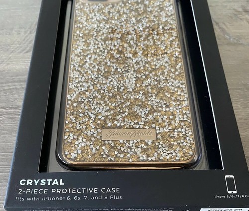 Havana Nights Crystal Phone Case For iPhone 6, 6s, 7 and 8 Plus New 2 Piece Case - Picture 3 of 4