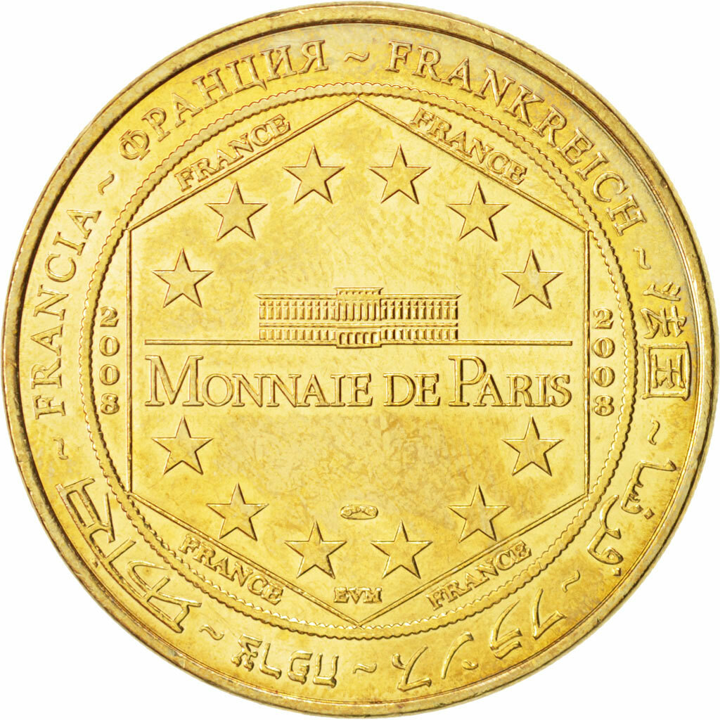 93610] France, Token, Tourist Token, 2008, Monnaie de Paris, MS(63