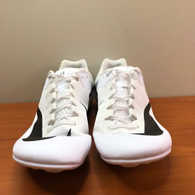 NEW! Nike Zoom Rival Sprint White Black Track Spikes DC8753-100 Men\'s Size 4 All Gender Nike Zoom Rival Sprint Spike- White/Black  main image 2