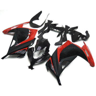 Black Red Fairing Kit for 2013-2017 Kawasaki Ninja 300 EX300R Injection Bodywork