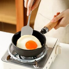 CastIron Oil Pouring Pan Small Frying Saucepan Seasoning Milk Pan Mini Soup Pot`