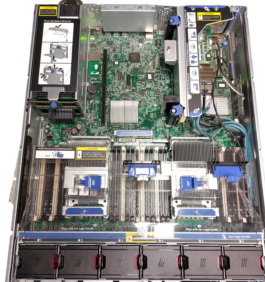 Server HP DL380p Gen 8 Dual Intel Xeon E5-2630 @ 2,3Ghz 64GB DL380 16 Bay 2,5"#8 - Bild 3 von 4