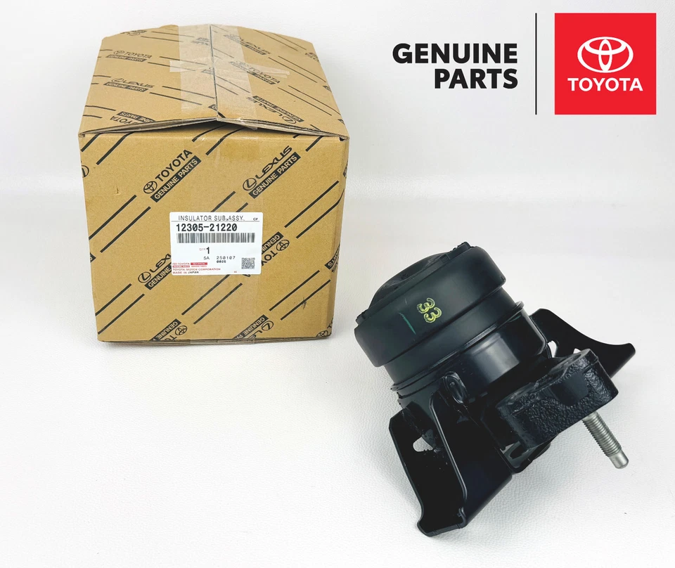 12305-21220 SUBESJUNTO AISLANTE, MONTAJE DEL MOTOR, RH OEM TOYOTA Yaris 2006-2018 Foto 2 de 4