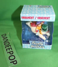 American Greetings Carlton Frosty The Snowman Flying With A Child Ornament