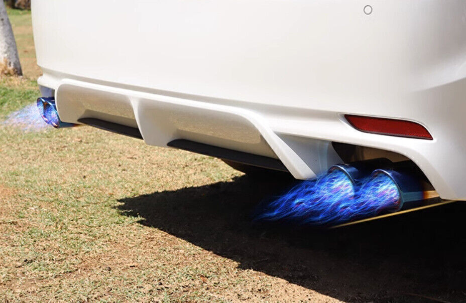 For Toyota Camry SE XSE 20182024 Blue Steel Rear Tail Exhaust Muffler