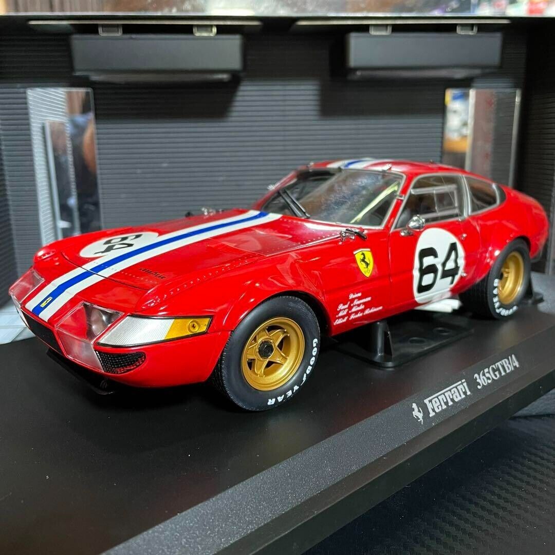 Kyosho 1/18 Ferrari 365GTB/4 N.A.R.T final package Diecast Kyosho 1/18 Ferrari 365GTB/4 N.A.R.T final package Diecast