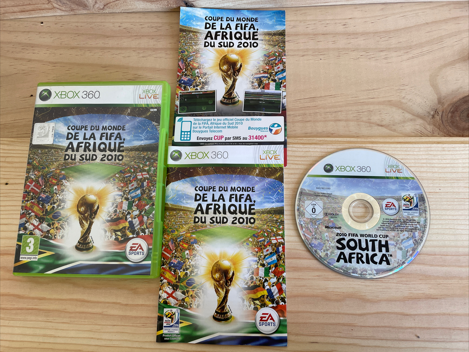 Xbox 360 Coupe du Monde de la Fifa Afrique du Sud 2010 football Pal
