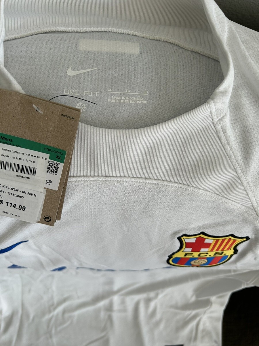 Nike Authentic FC Barcelona 2023 / 2024 Soccer DX2686-101 Nike Authentic FC Barcelona 2023 / 2024 Soccer DX2686-101